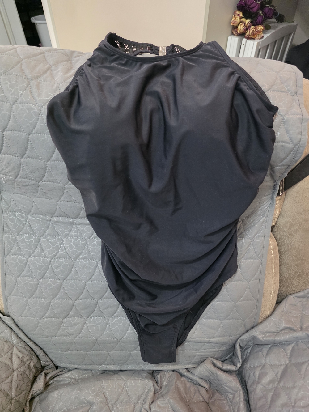 Cupshe Black One-Piece Swimsuit